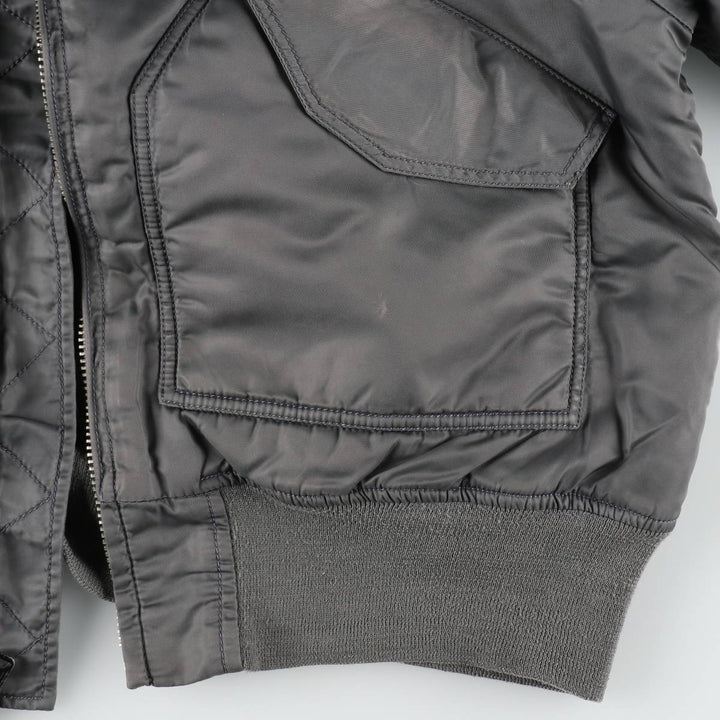 Civilian Alpha CWU-45 Nylon gray type Vintage Second Hand