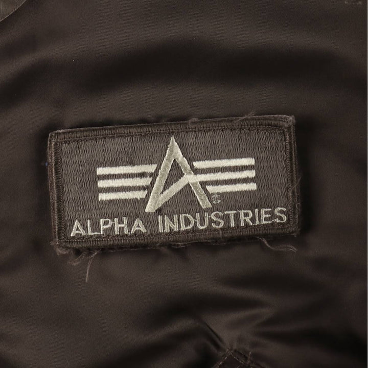 Civilian Alpha CWU-45 Nylon Khaki type brown Vintage Second Hand