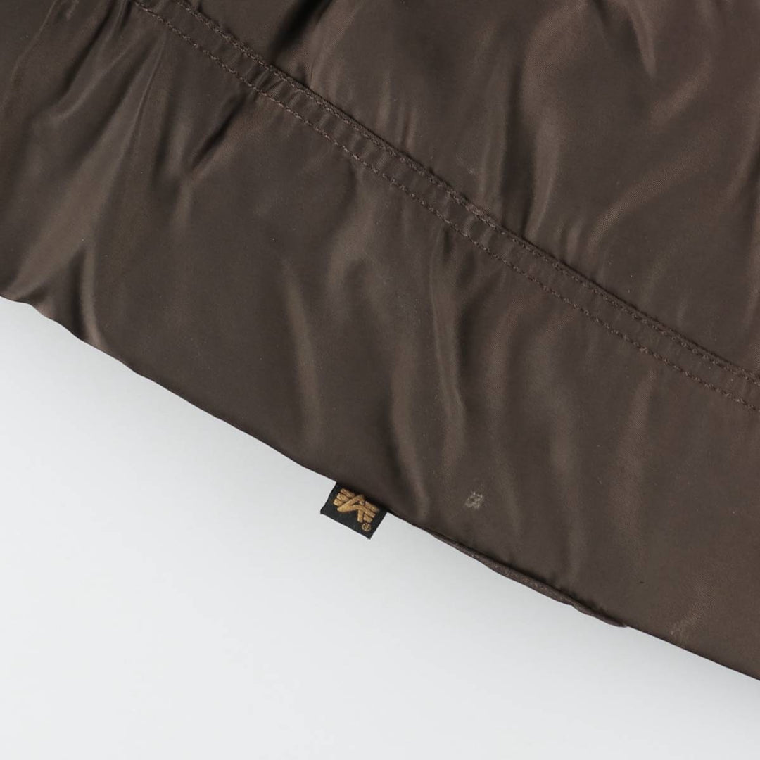 Civilian Alpha CWU-45 Nylon Khaki type brown Vintage Second Hand