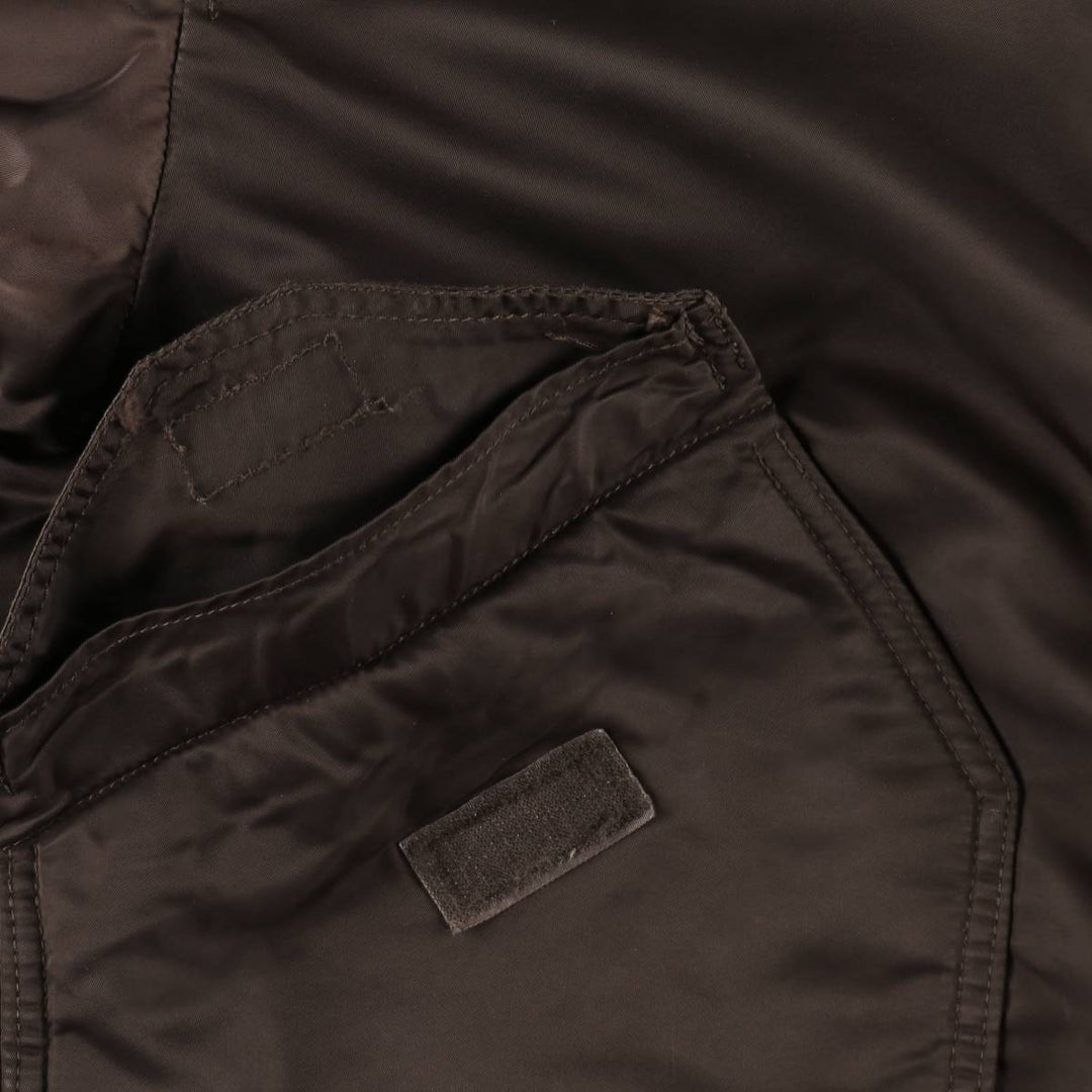 Civilian Alpha CWU-45 Nylon Khaki type brown Vintage Second Hand