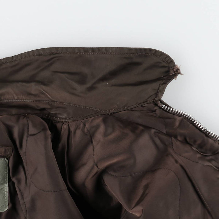 Civilian Alpha CWU-45 Nylon Khaki type brown Vintage Second Hand