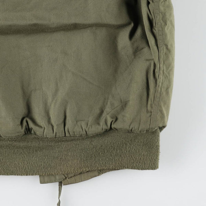 1980'S US Military Issue CVC Military Tanker Jacket, Made in USA, Small-Short (Men's Size S equivalent), Vintage Aramid Khaki type Vintage Second Hand