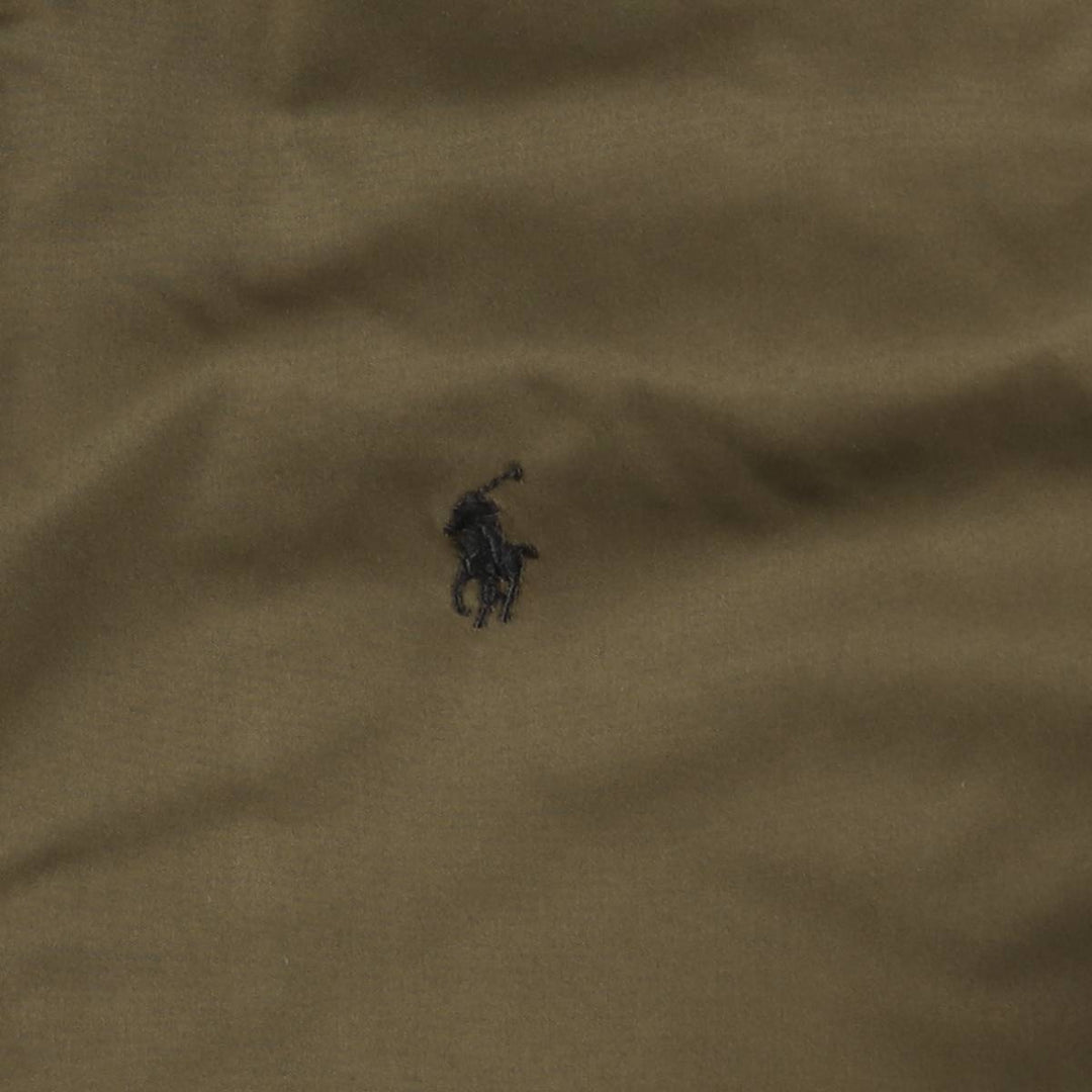 Ralph Lauren POLO by Ralph Lauren padded puffer jacket, men's size S polyester beige type brown Vintage Second Hand