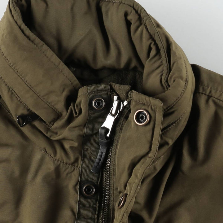Ralph Lauren POLO by Ralph Lauren padded puffer jacket, men's size S polyester beige type brown Vintage Second Hand