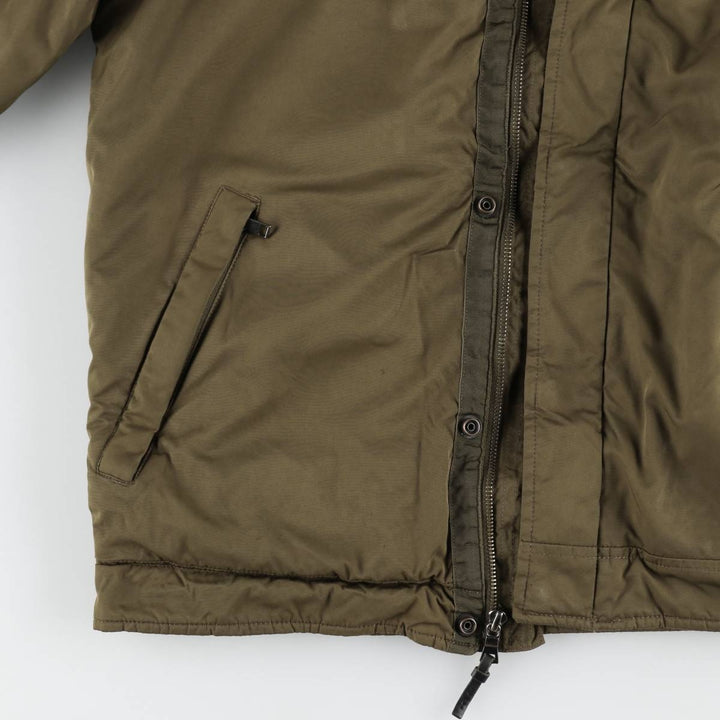 Ralph Lauren POLO by Ralph Lauren padded puffer jacket, men's size S polyester beige type brown Vintage Second Hand
