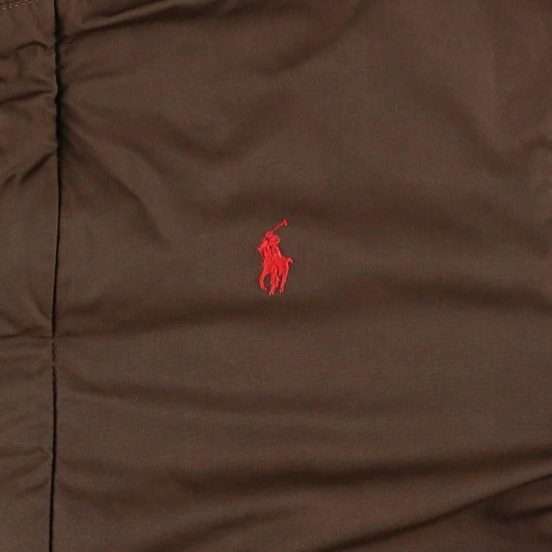 Ralph Lauren POLO by Ralph Lauren padded puffer jacket, men's size M polyester brown type Vintage Second Hand