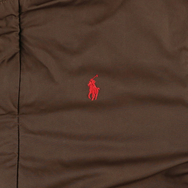 Ralph Lauren POLO by Ralph Lauren padded puffer jacket, men's size M polyester brown type Vintage Second Hand
