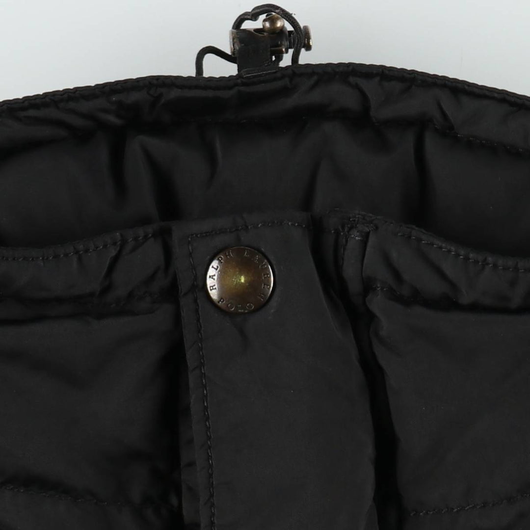 Ralph Lauren POLO by Ralph Lauren padded puffer jacket, men's size S polyester black type Vintage Second Hand