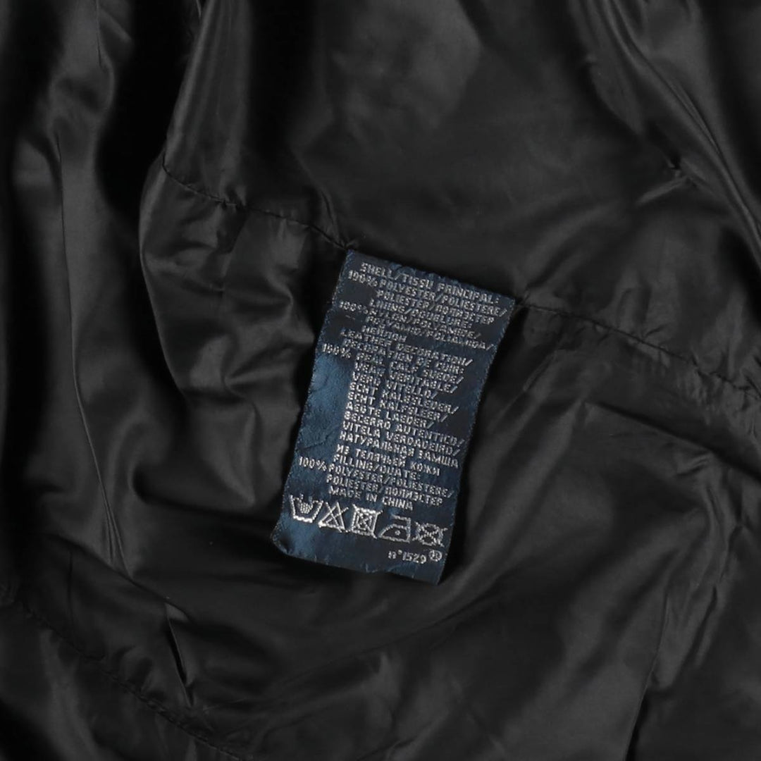 Ralph Lauren POLO by Ralph Lauren Quilted Puffer Jacket, Men's Size XL polyester black type Vintage Second Hand