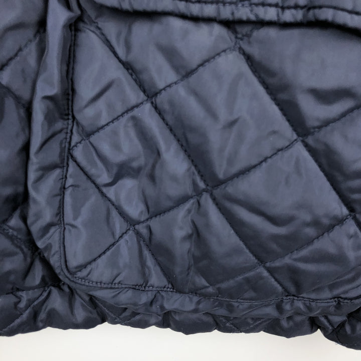 Ralph Lauren POLO by Ralph Lauren Quilted Puffer Jacket, Men's Size XL polyester navy blue type Vintage Second Hand