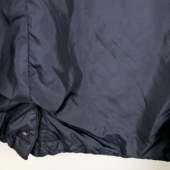 Ralph Lauren POLO by Ralph Lauren Quilted Puffer Jacket, Men's Size XL polyester navy blue type Vintage Second Hand