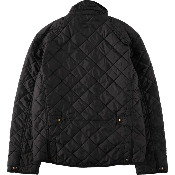 Ralph Lauren POLO by Ralph Lauren Quilted Puffer Jacket, Men's Size Medium polyester black type Vintage Second Hand