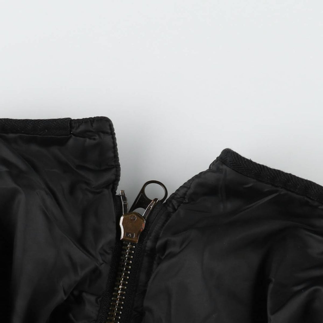 Ralph Lauren POLO by Ralph Lauren Quilted Puffer Jacket, Men's Size Medium polyester black type Vintage Second Hand