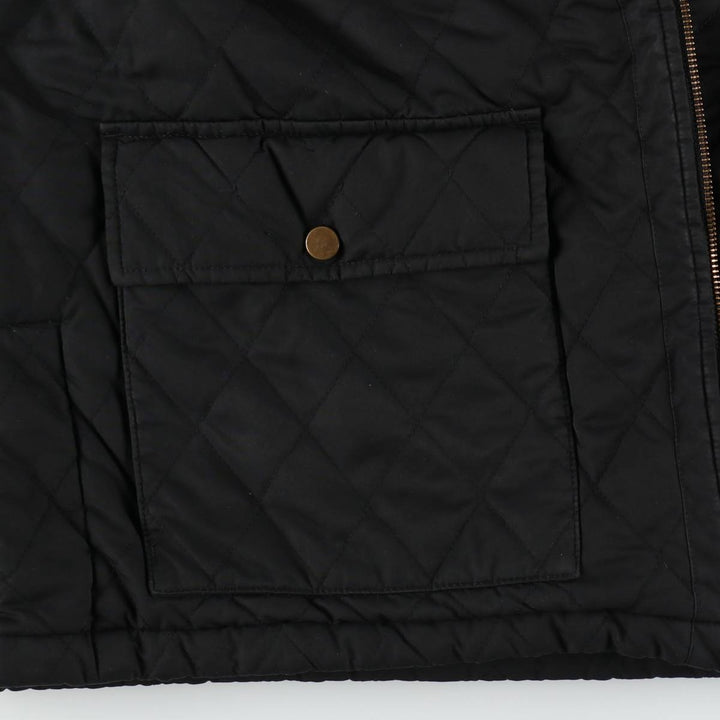 Ralph Lauren POLO by Ralph Lauren quilted puffer jacket, men's size XL polyester black type Vintage Second Hand