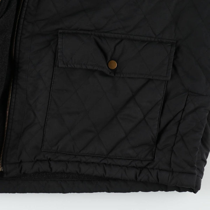 Ralph Lauren POLO by Ralph Lauren quilted puffer jacket, men's size XL polyester black type Vintage Second Hand