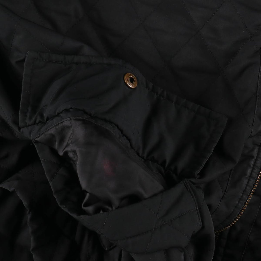 Ralph Lauren POLO by Ralph Lauren quilted puffer jacket, men's size XL polyester black type Vintage Second Hand