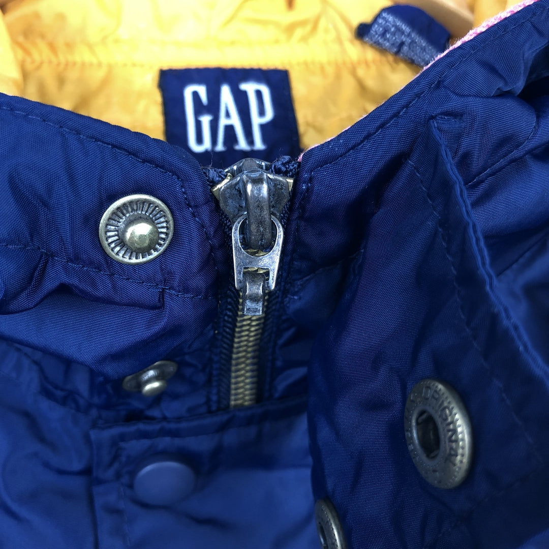90'S GAP Old GAP Half-Zip Anorak Parka, Men's Size M (approx.), Vintage Nylon navy blue type Vintage Second Hand
