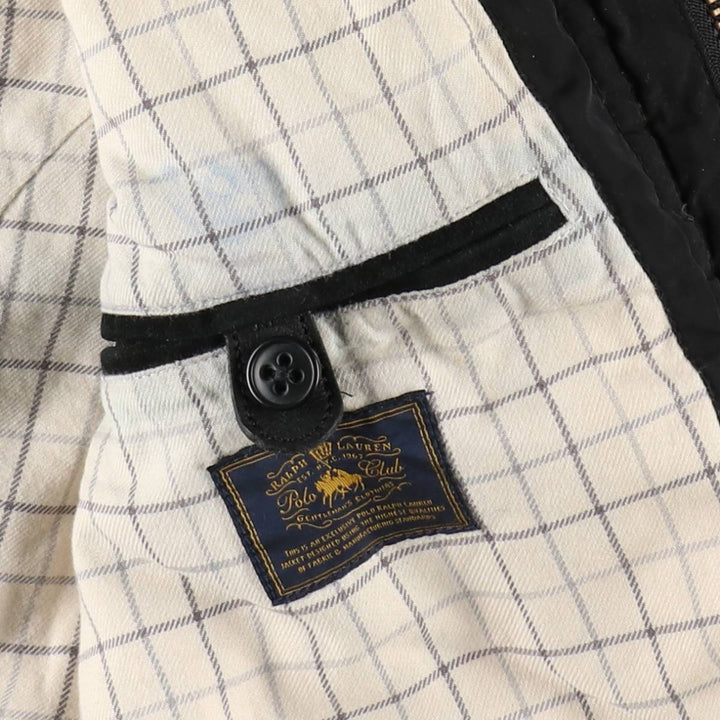 Ralph Lauren POLO by Ralph Lauren down jacket, men's size S polyester black type Vintage Second Hand