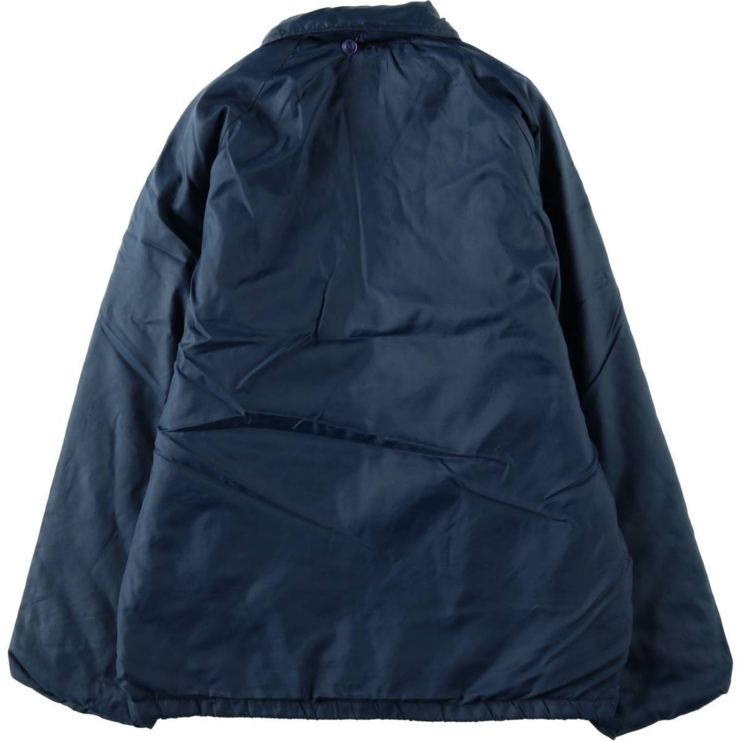 70'S Champion Runners Tag Coach Jacket Men's L Size Vintage unclear Navy blue Vintage Second Hand
