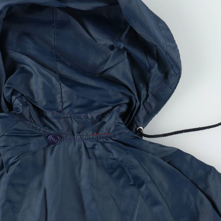 70'S Champion Runners Tag Coach Jacket Men's L Size Vintage unclear Navy blue Vintage Second Hand