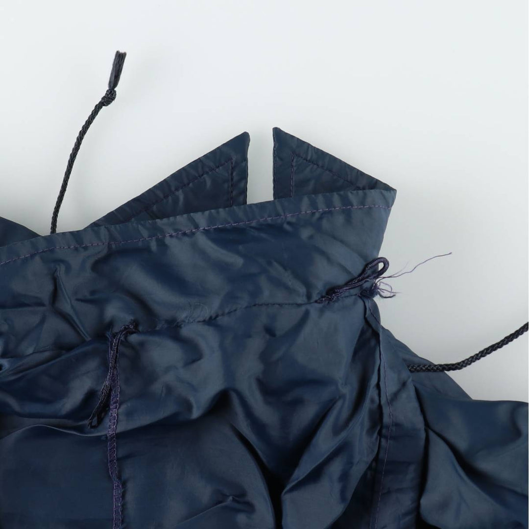 70'S Champion Runners Tag Coach Jacket Men's L Size Vintage unclear Navy blue Vintage Second Hand