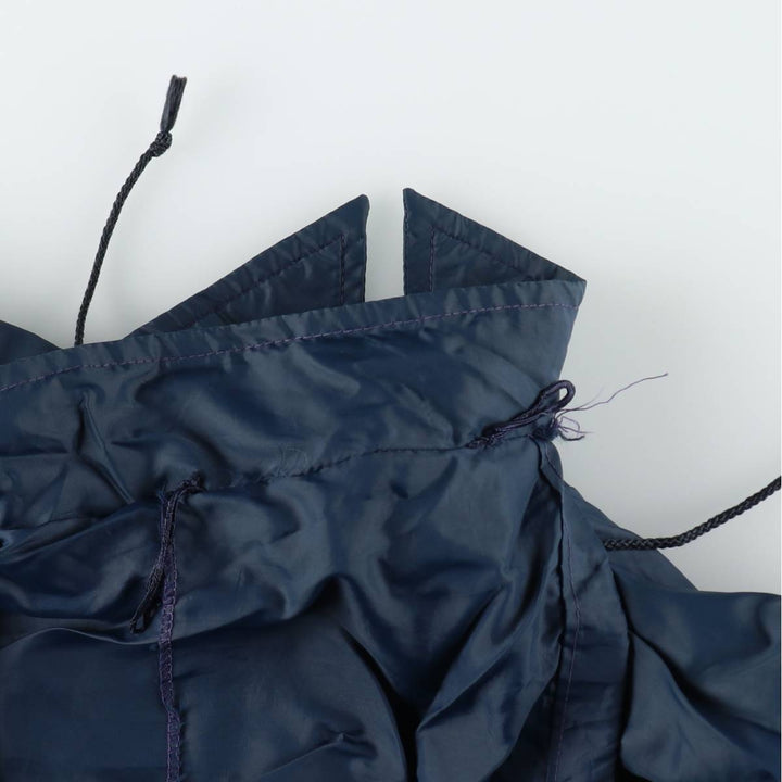 70'S Champion Runners Tag Coach Jacket Men's L Size Vintage unclear Navy blue Vintage Second Hand