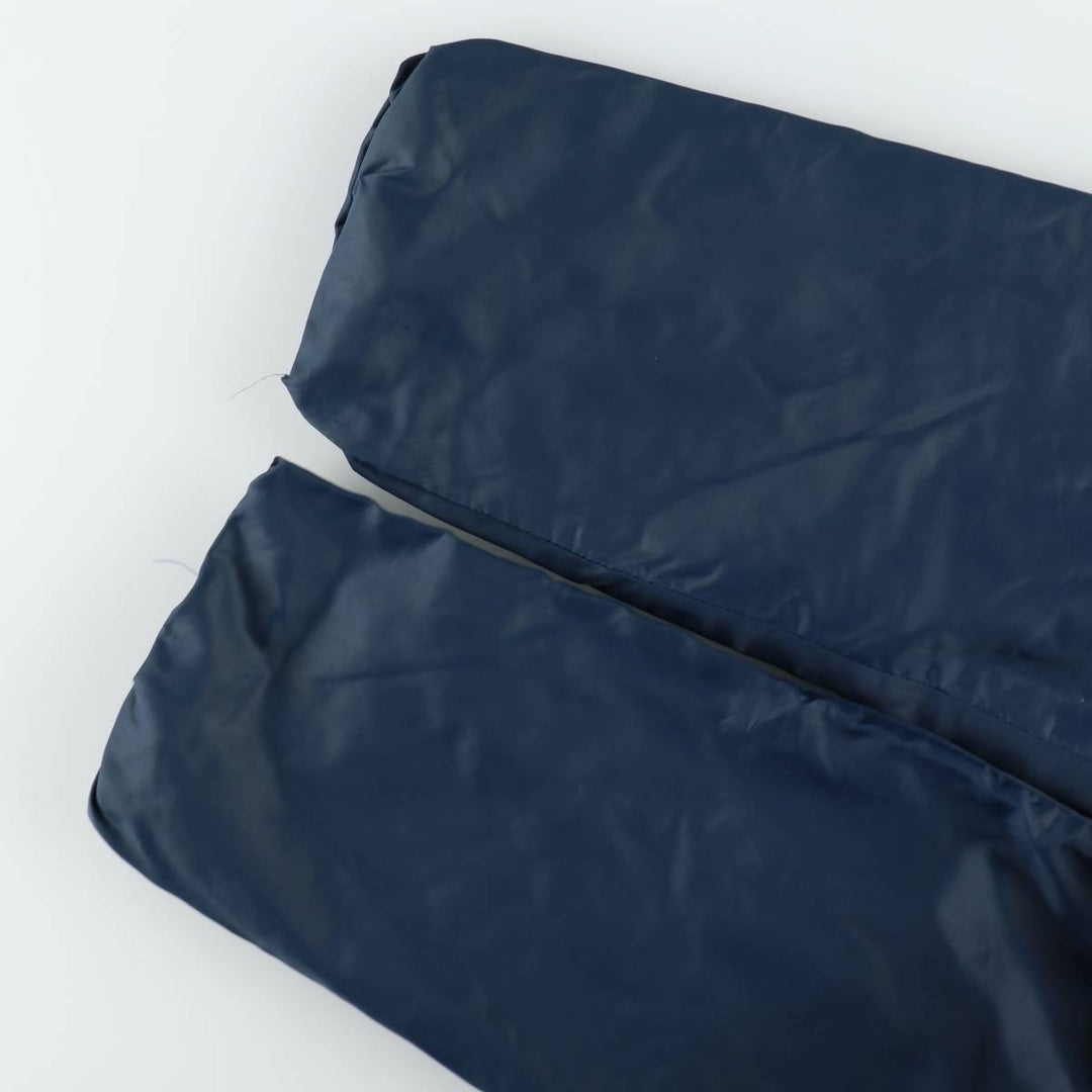 70'S Champion Runners Tag Coach Jacket Men's L Size Vintage unclear Navy blue Vintage Second Hand