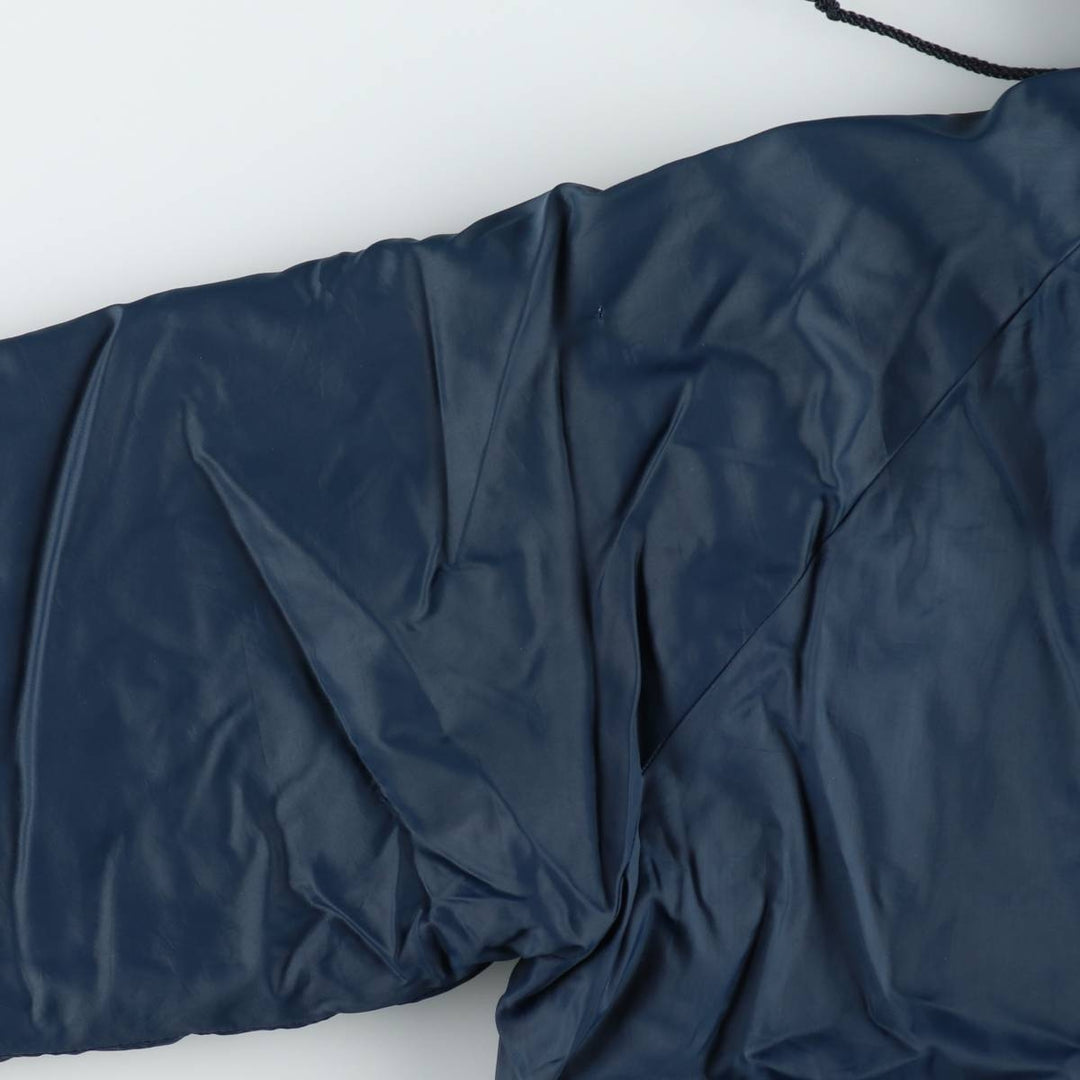 70'S Champion Runners Tag Coach Jacket Men's L Size Vintage unclear Navy blue Vintage Second Hand
