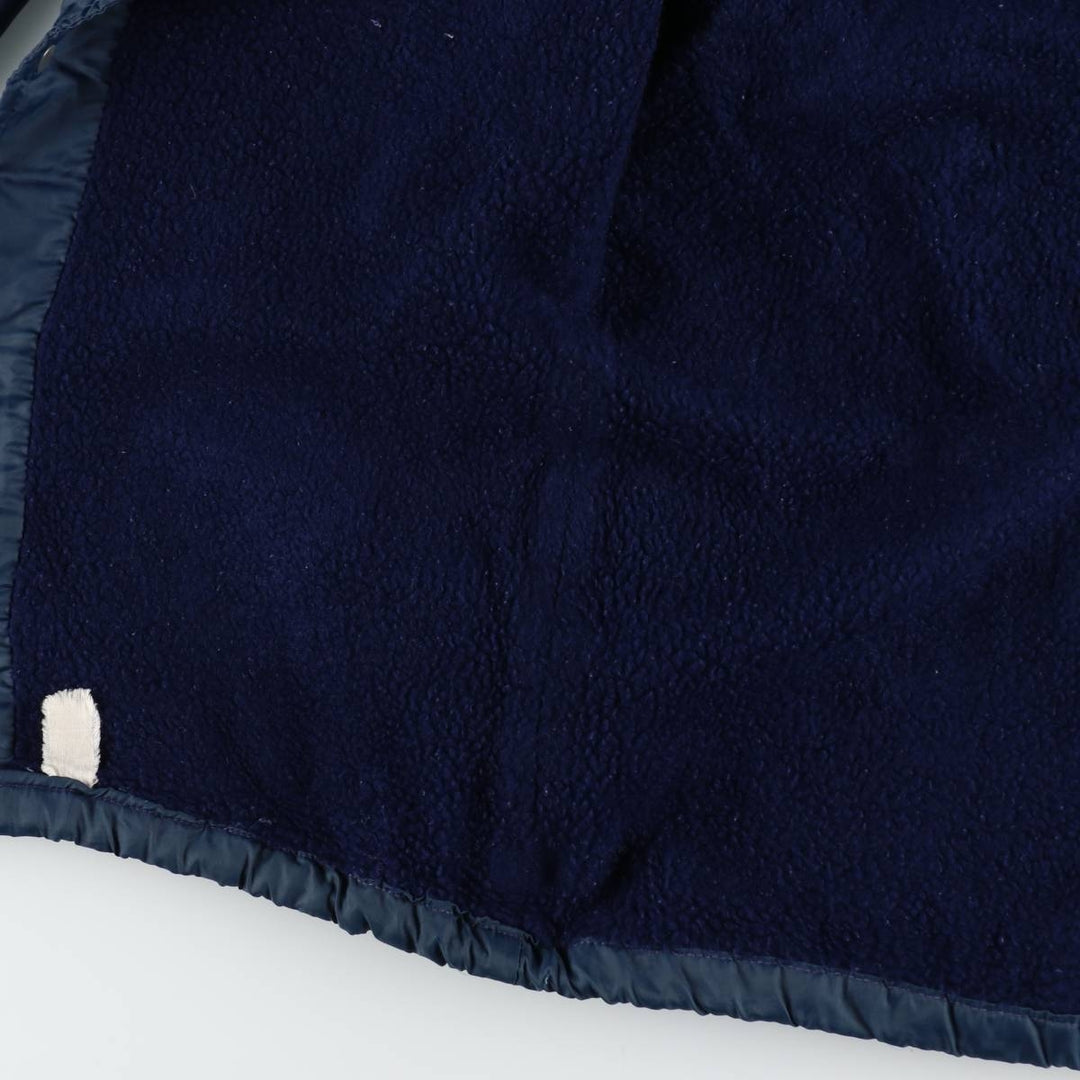 70'S Champion Runners Tag Coach Jacket Men's L Size Vintage unclear Navy blue Vintage Second Hand