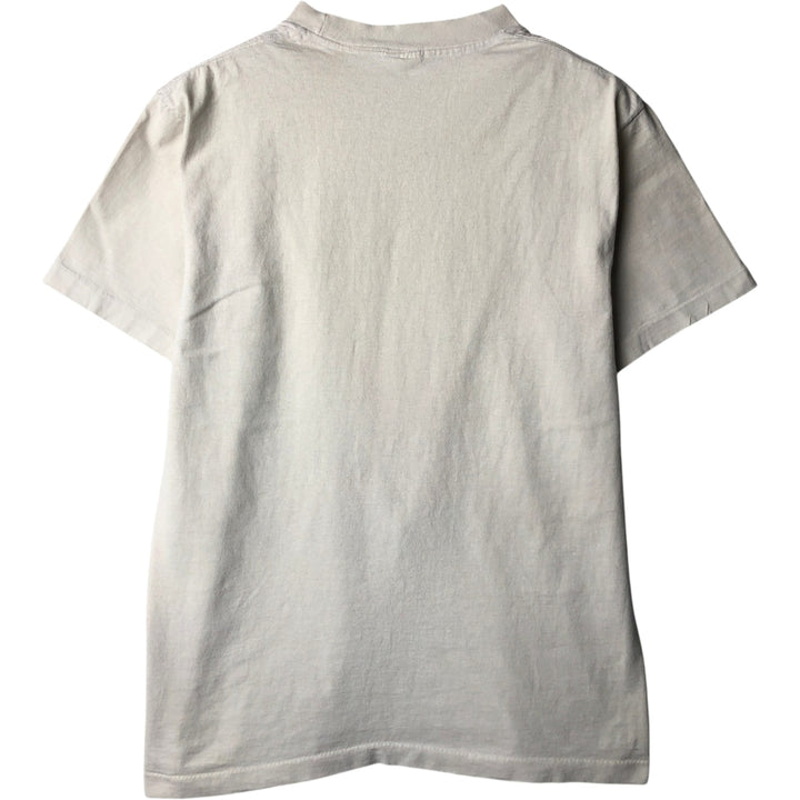 90'S Anvil BIG HED designs printed T-shirt, Made in USA, Men's size M (approx.), Vintage cotton ivory Vintage Second Hand