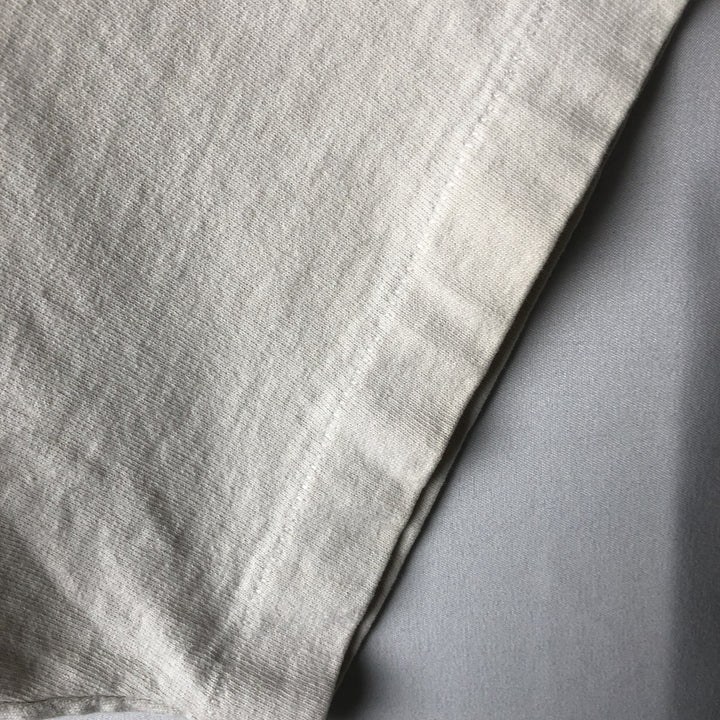 90'S Anvil BIG HED designs printed T-shirt, Made in USA, Men's size M (approx.), Vintage cotton ivory Vintage Second Hand