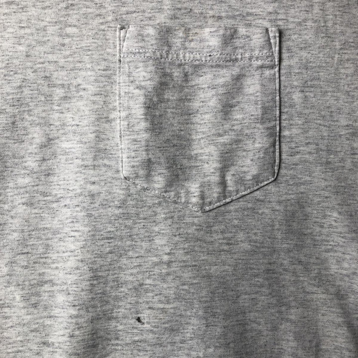 80s-90'S Jerzees LOISELLE'S INSTALLERS INC. Advertising T-shirt, Made in USA, Men's Size L (approx.), Vintage cotton gray type Vintage Second Hand