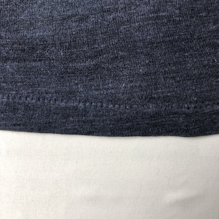 ~80'S 5050 Print T-Shirt, Men's Size L (Equivalent), Vintage unclear navy blue type Vintage Second Hand