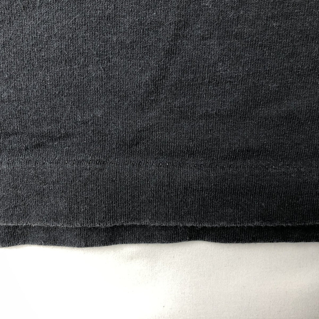 80s-90'S Fruit of the Loom Screen Stars Print T-Shirt, Made in Ireland, Men's XL equivalent, Vintage cotton black type Vintage Second Hand