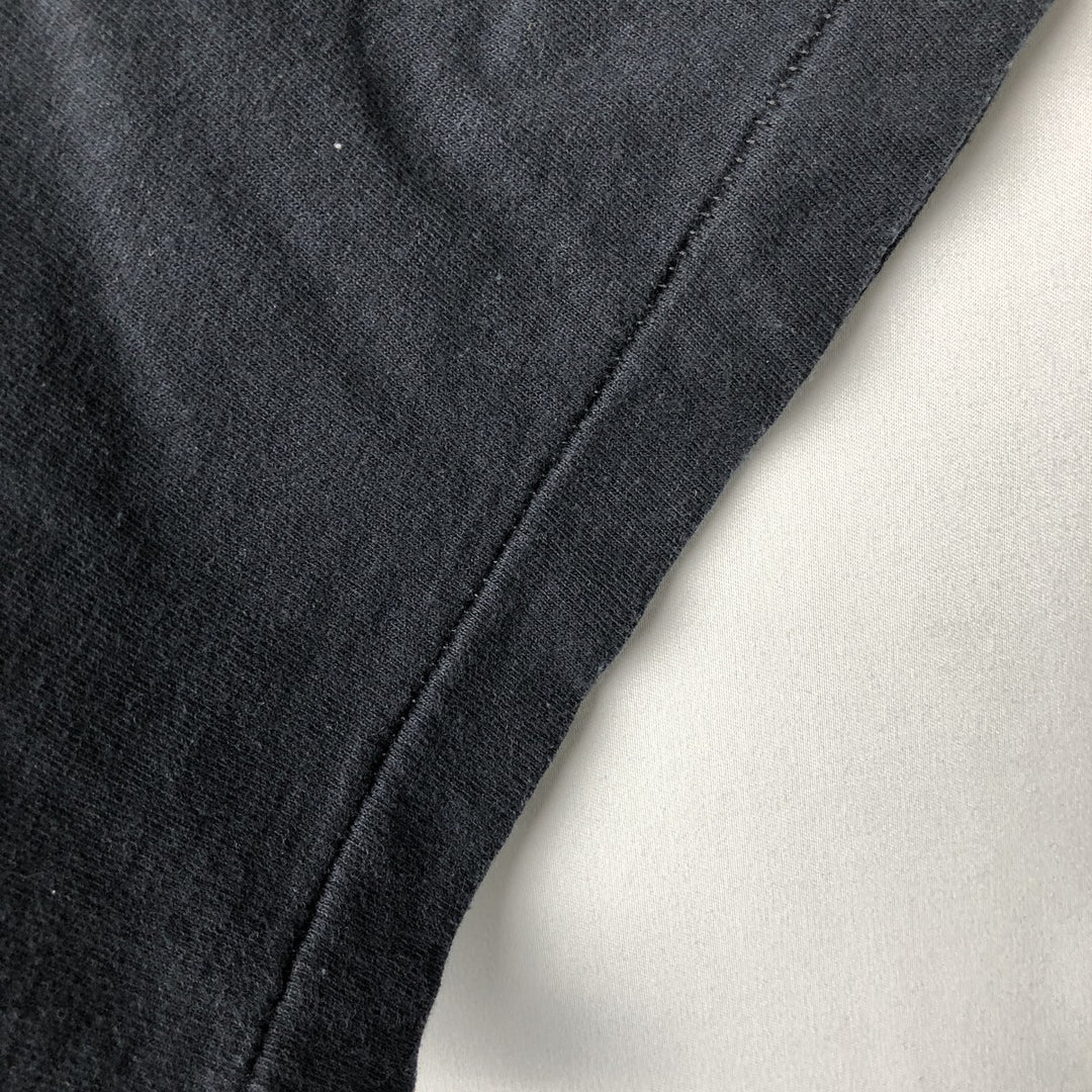 90'S Fruit of the Loom Short-Sleeve Printed T-Shirt, Made in Ireland, Men's Size M (approx.), Vintage cotton black type Vintage Second Hand
