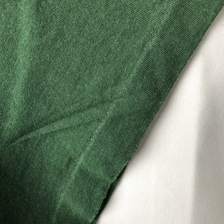 90'S Fruit of the Loom SCREEN STARS Screen Stars Printed T-shirt Men's L size Vintage cotton Green type dark green Vintage Second Hand