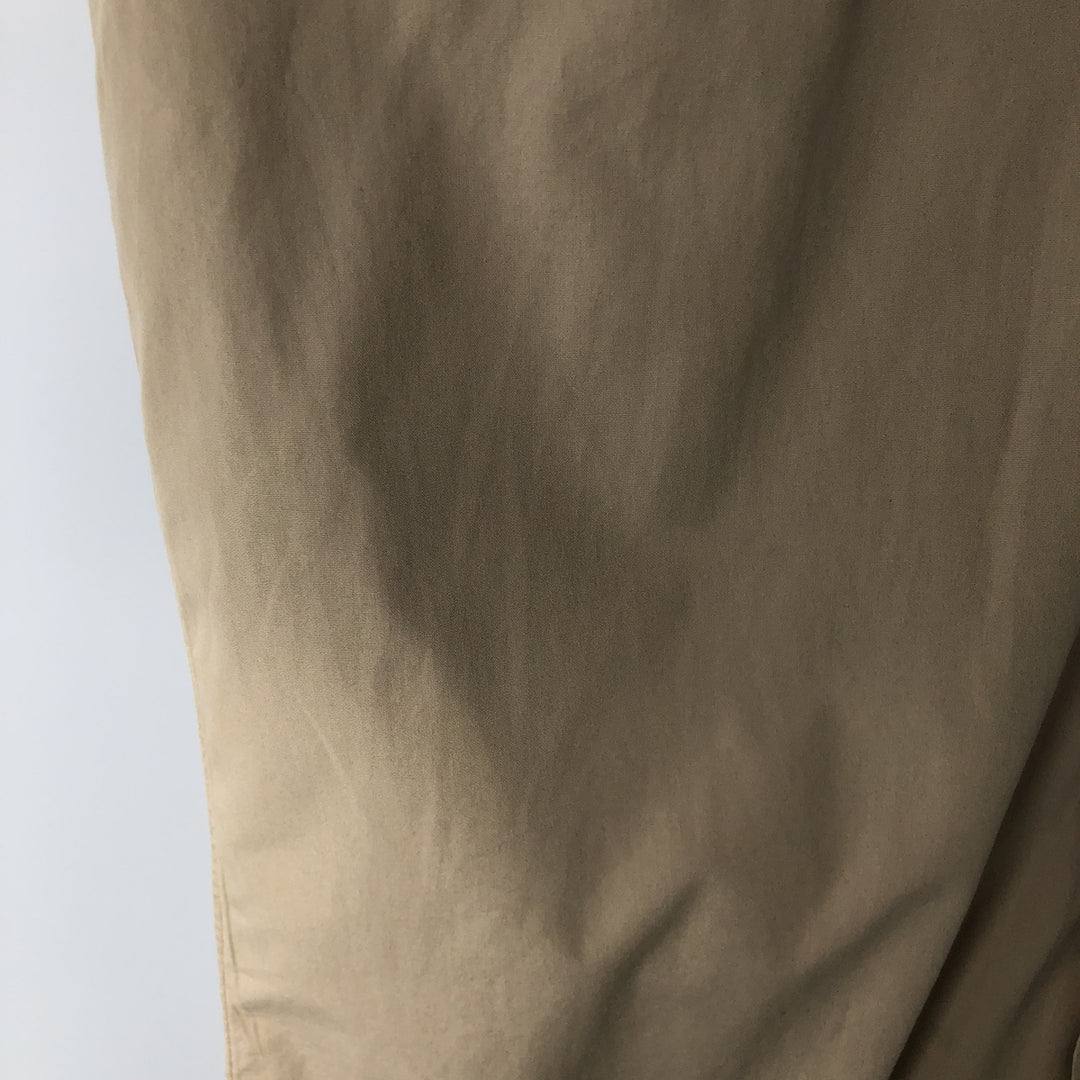 Ralph Lauren BLAKE short sleeve button down shirt, men's size M cotton Beige type Vintage Second Hand