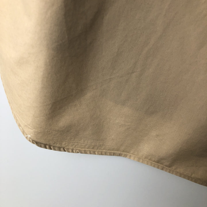 Ralph Lauren BLAKE short sleeve button down shirt, men's size M cotton Beige type Vintage Second Hand
