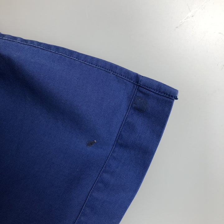 Ralph Lauren BLAKE short sleeve button down shirt, men's XL size cotton blue type Vintage Second Hand