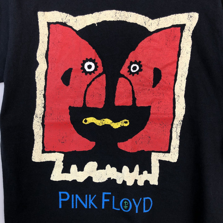 PINK FLOYD Pink Floyd Band T-shirt Band T Men's M size cotton black type Vintage Second Hand