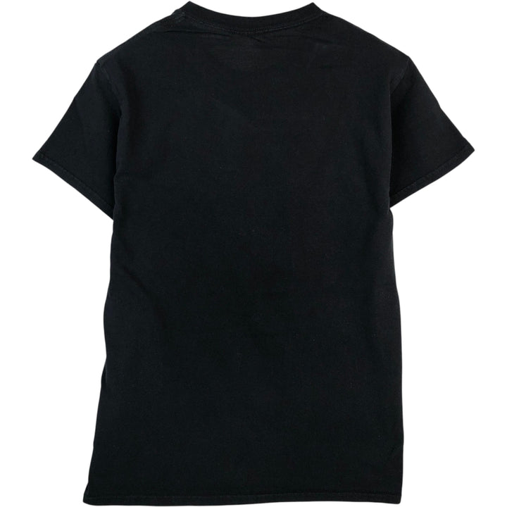 WU-TANG CLAN Fire Pattern Rap T-Shirt (Men's Size S) cotton black type Vintage Second Hand