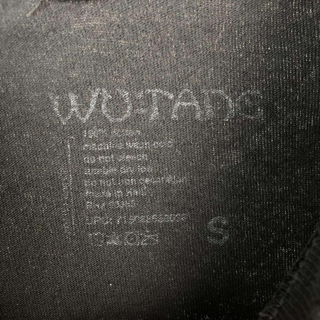 WU-TANG CLAN Fire Pattern Rap T-Shirt (Men's Size S) cotton black type Vintage Second Hand