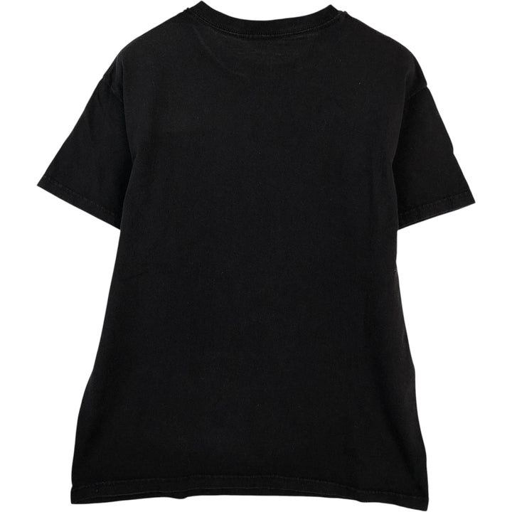 THE BEATLES Band T-shirt, Men's M size cotton black type Vintage Second Hand