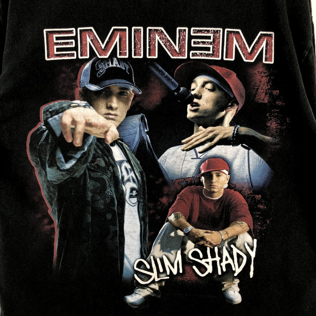 Bravado Eminem Rap T-Shirt (Men's Size M) cotton black type Vintage Second Hand