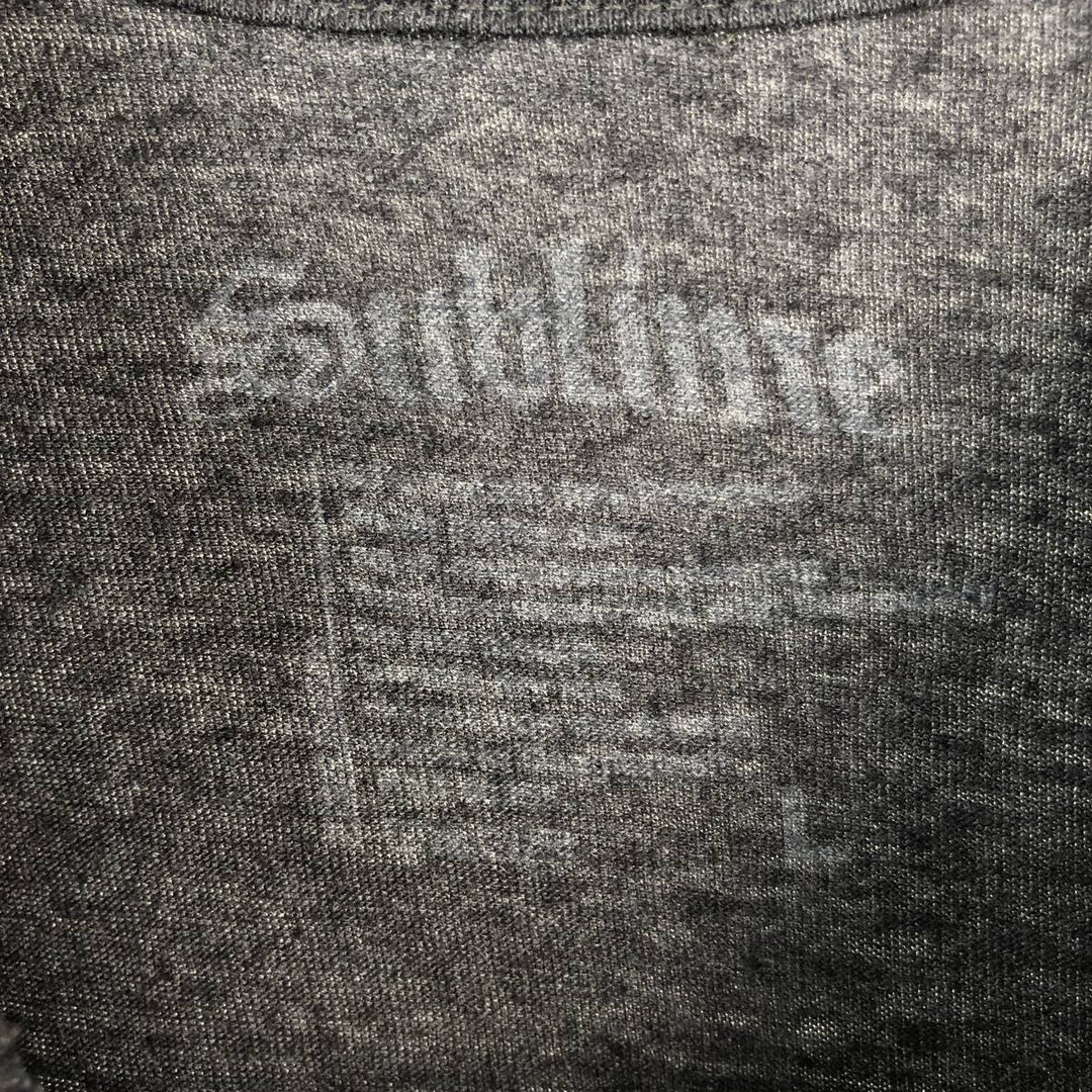 SUBLIME Band T-shirt, Men's L size unclear gray type Vintage Second Hand