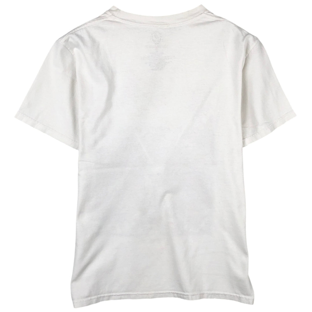 GRATEFUL DEAD Skull Pattern Band T-shirt Band Tee Men's M size cotton white type Vintage Second Hand