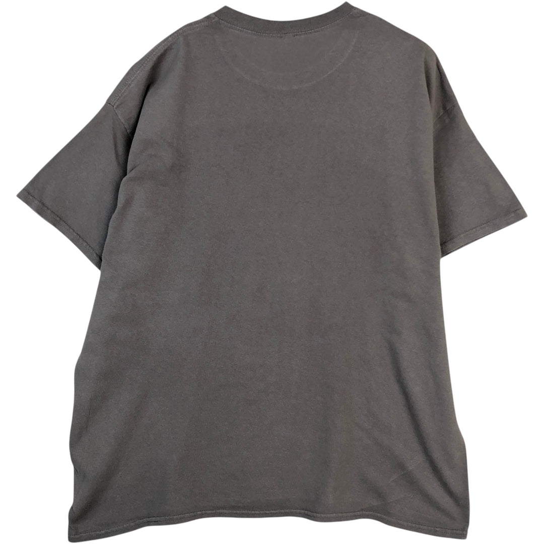 NIRVANA Print Band T-Shirt (Men's XL equivalent) unclear Khaki type beige Vintage Second Hand