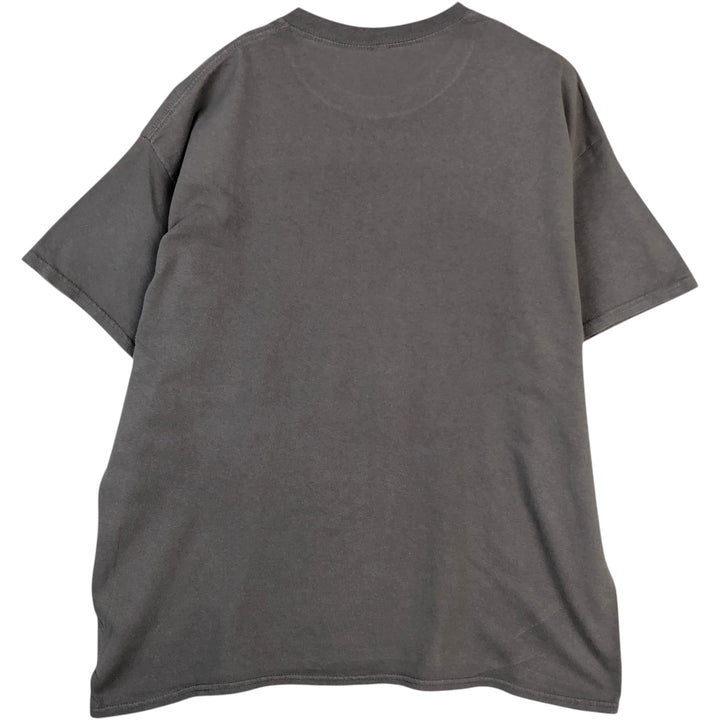 NIRVANA Print Band T-Shirt (Men's XL equivalent) unclear Khaki type beige Vintage Second Hand