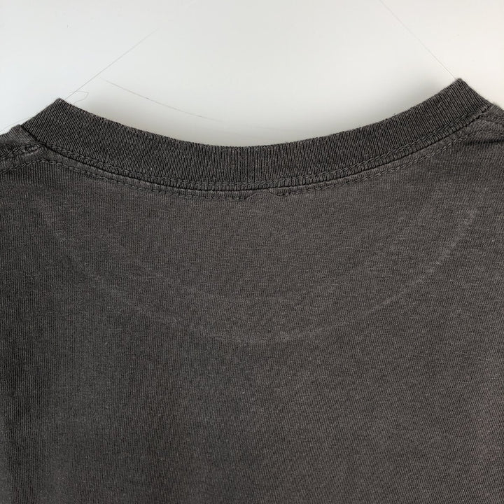 NIRVANA Print Band T-Shirt (Men's XL equivalent) unclear Khaki type beige Vintage Second Hand