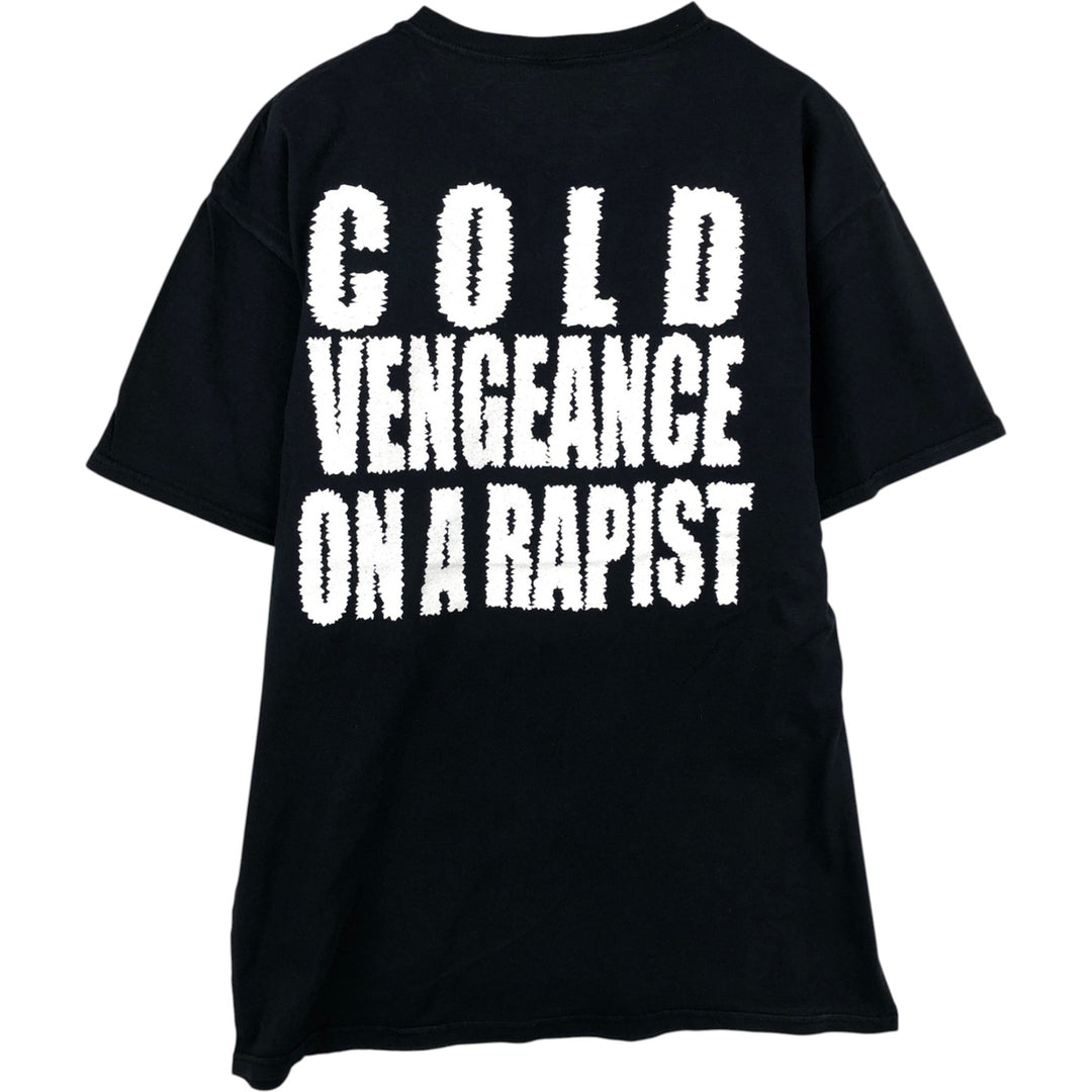 Cattle Decapitation Band T-shirt (Men's size M) unclear black type Vintage Second Hand